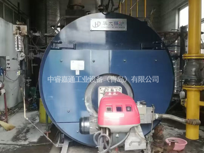 锅炉换热设备施工现场