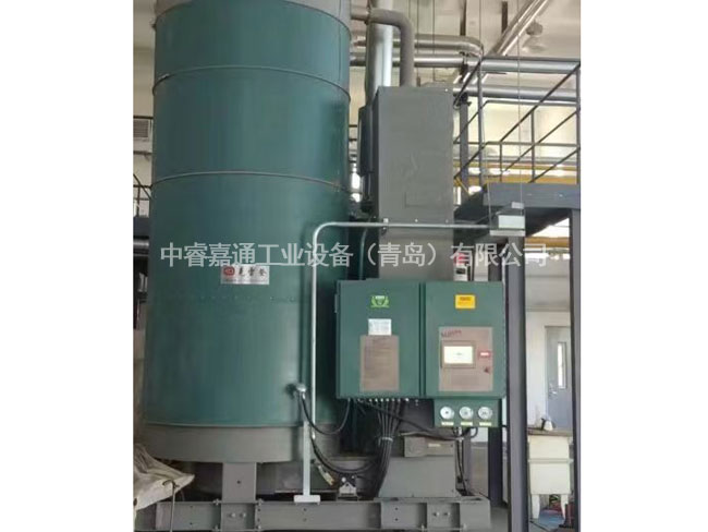 锅炉换热设备施工现场