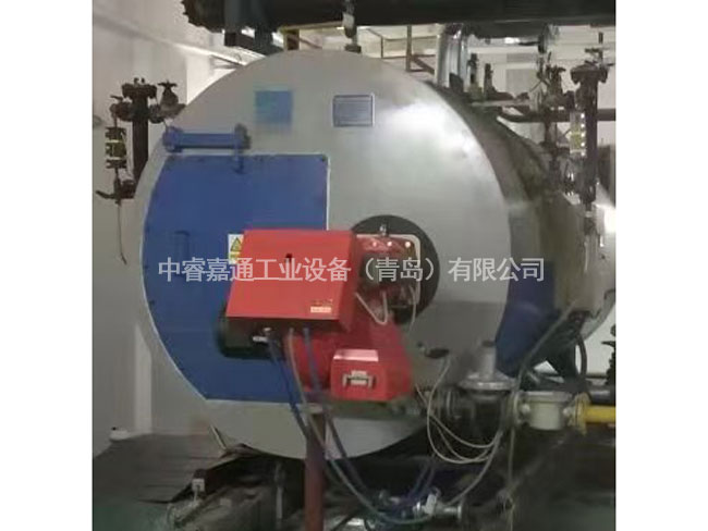 锅炉换热设备施工现场