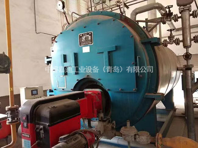 锅炉换热设备施工现场