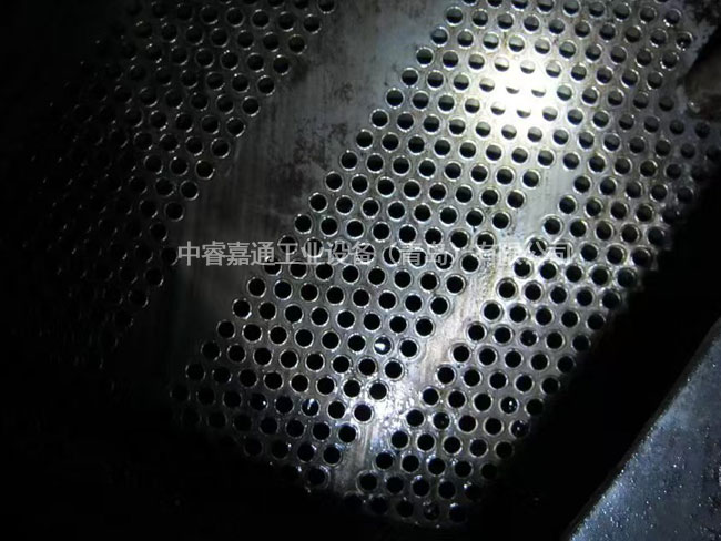 锅炉换热设备施工现场