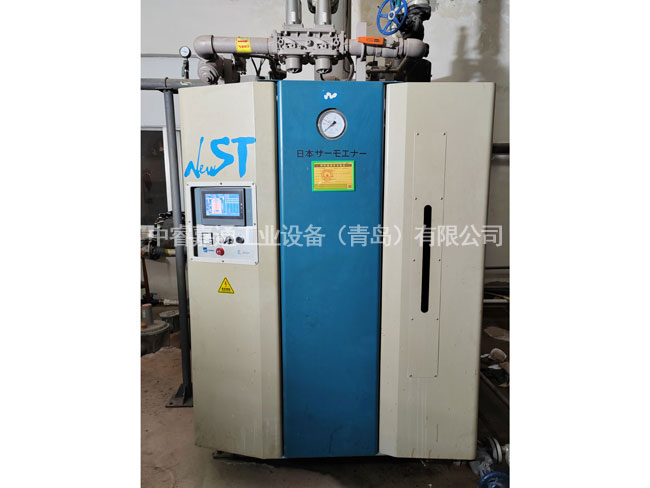 锅炉换热设备施工现场