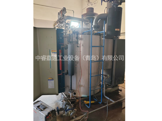 锅炉换热设备施工现场